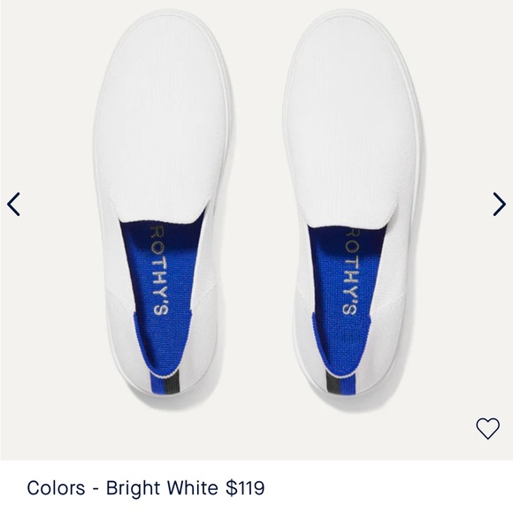 White Slip on Rothy’s Size 6 - Picture 2 of 7